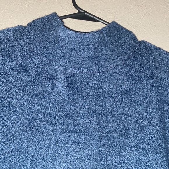 NWT J.Jill Pure Jill Sweater Ocean Blue ladies M/L - Picture 4 of 7